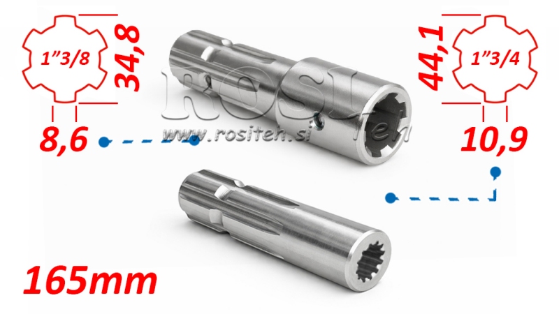 KARDANSKI NASTAVAK 1''3/8 na 1''3/4