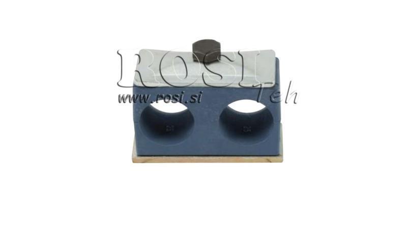 DRŽAČ CIJEVI FI 16 - DVOJNI