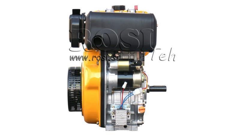 naftový (diesel) motor 474cc-8,0kW-3.600 U/min-E-KW25x88-elektrický štart