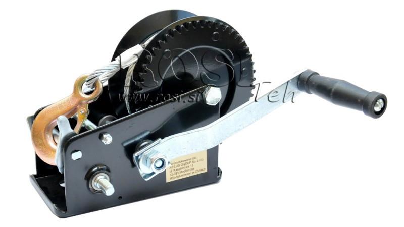 MANUAL HAND WINCH DWK 35 V - 1588 kg - ROPE