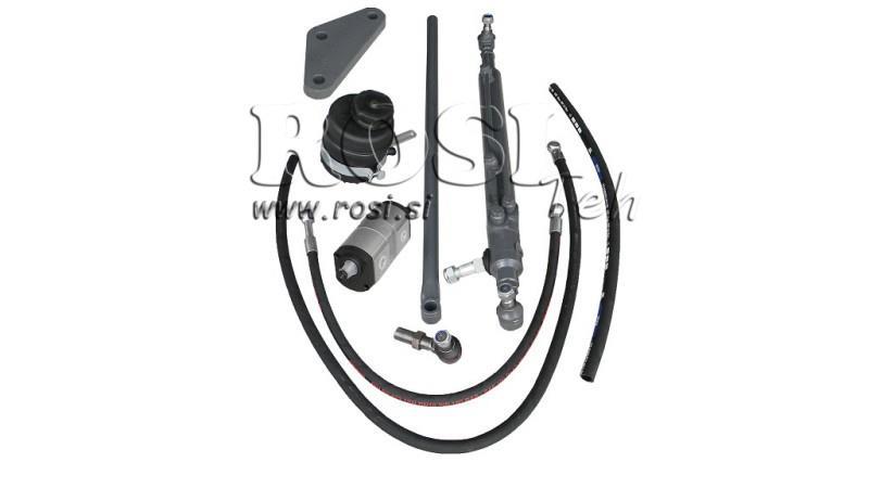 AUXILIARY HYDRAULIC STEERING SET DEUTZ 6206-8206 DOUBLE PUMP