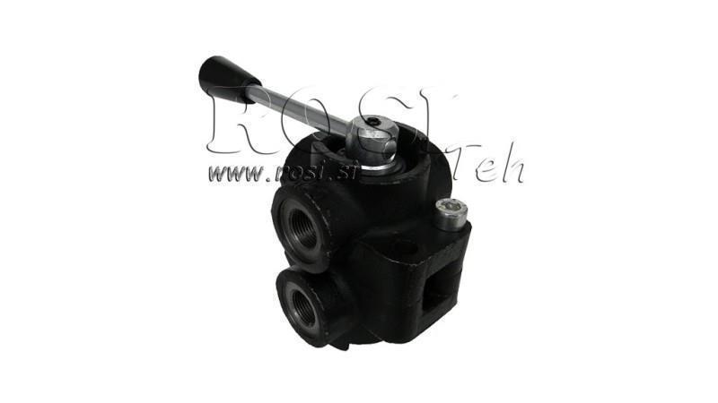 MANUAL 6 WAY VALVE DF 3/8 - 35lit