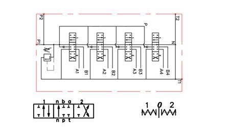 HIDRAULIČNI VENTIL 4xPC70