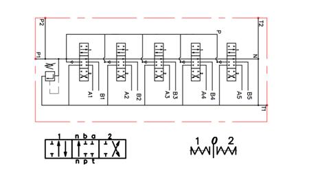 HIDRAULIČNI VENTIL 5xPC70