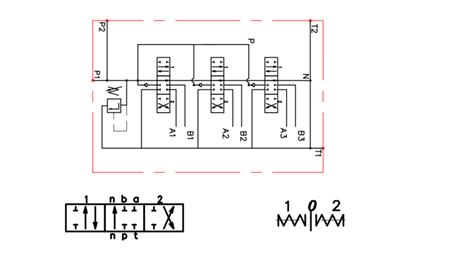 HIDRAULIČNI VENTIL 3xPC100