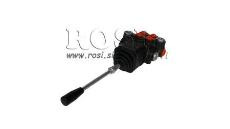 HYDRAULIC VALVE 2xP40 + JOYSTICK