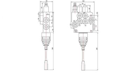 HID. VENTIL 2xP80 + JOYSTIC