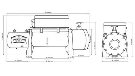 12 V ELEKTRIČNI VITEL DWM 10000 HD - 4536 kg