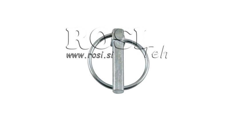 SAFETY LINCHPINS CIRCLE 10 mm (6 PCS)