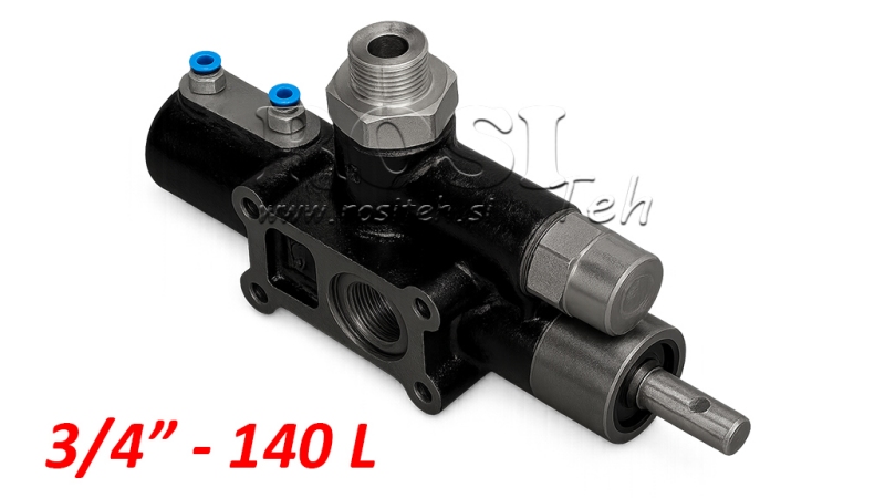 HIDRAULIKUS DÖMPER SZELEP KAMIÓNOS 3/4 - 140lit
