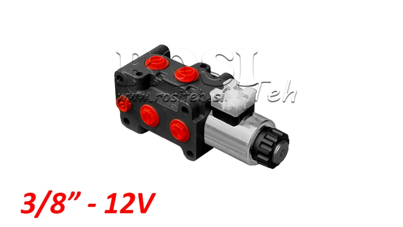 VANĂ 6 WAY 3/8 (6/2) 12V - 50LIT