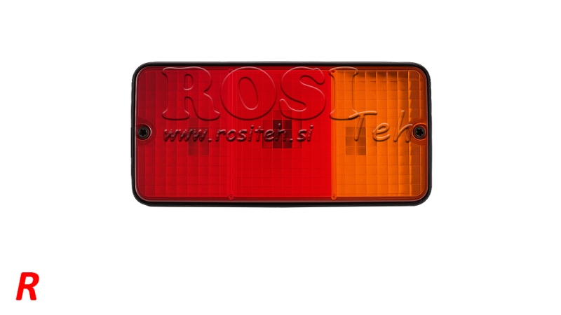 LUCE RETTANGOLARE POSTERIORE 3 POSIZIONI