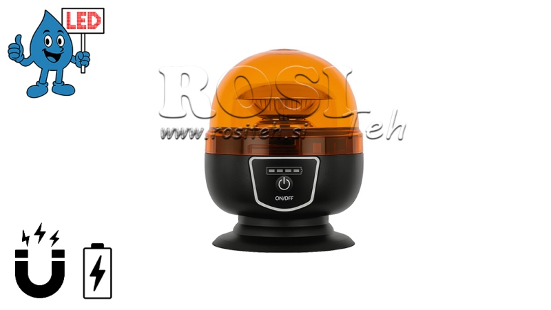 LED ROTACIJSKO MAGNETNO SVJETLO-BATERIJSKO 