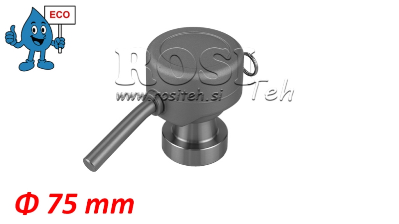 DREISEITIGE KIPPERKUGEL FÜR AMHÄMGERPRITSCHE FI75 eco