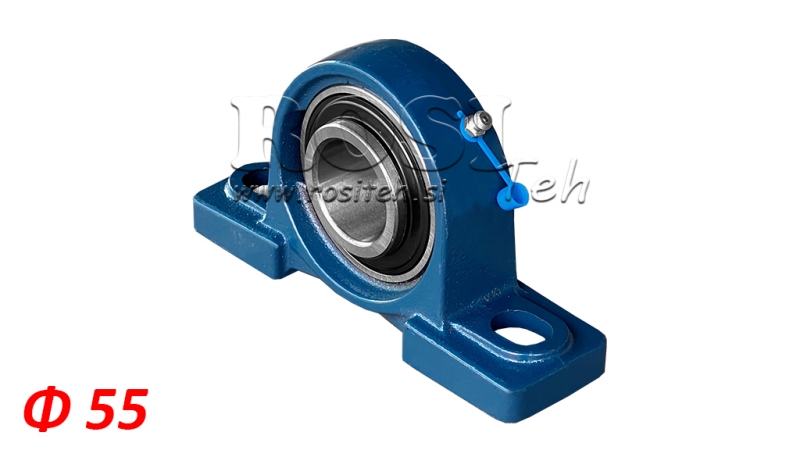 CUSCINETTO IN ALLOGGIAMENTO UCP 211 - fi 55mm