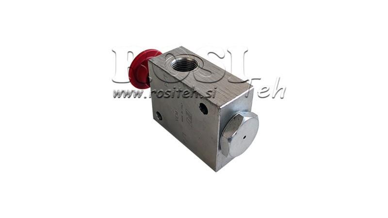 HYDRAULIC HAND EMERGENCY VALVE