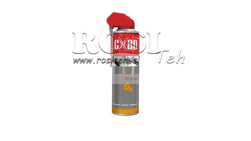 CX80 ŚRODEK DO USUWANIA RDZY 500 ML DUO SPRAY