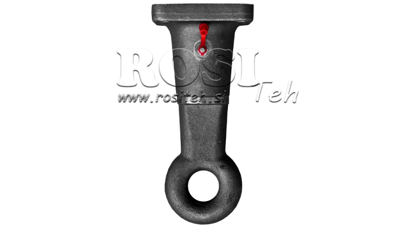 ROTATING TOWING HOOK Φ35 IN HOUSING 6.000/1.500KG (E3 CERTIFICATE)