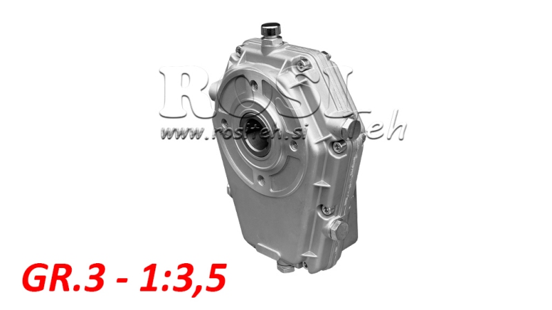 CAJA DE ENGRANAJES GR.3 -1:3 EJE