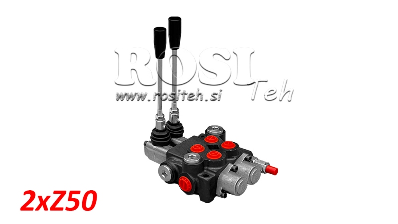 HYDRAULICKÝ VENTIL 2xZ50