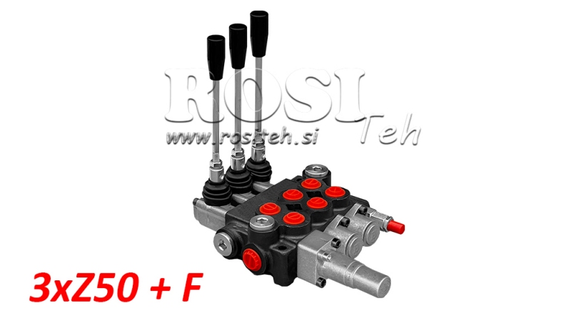 HYDRAULINEN VENTTIILI 3XP40 + KELLUVA