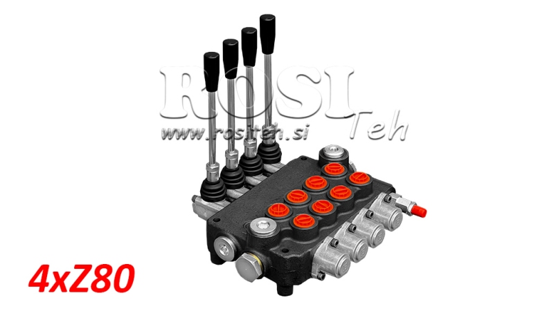 HYDRAULICKÝ VENTIL 4xZ80