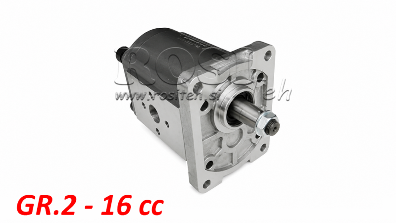 HYDRAULISCHE POMP GR.2 16 CC RECHTS - FLANGES