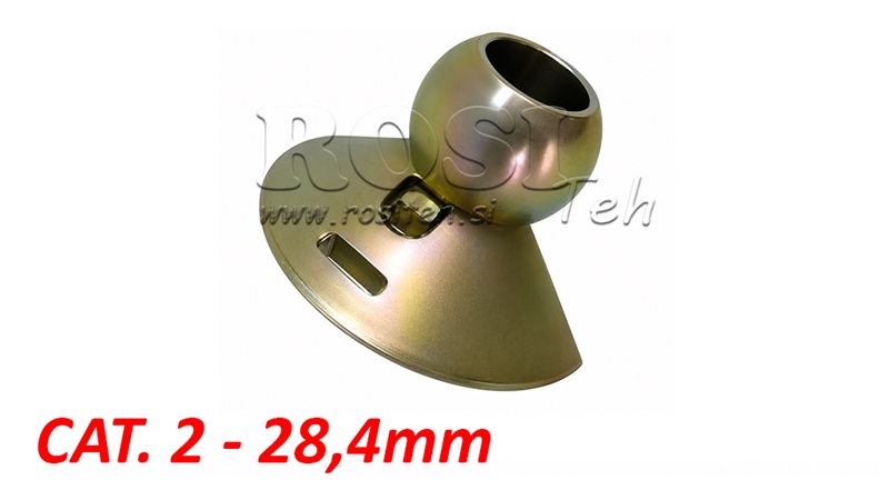 AUTÓMATIKUS HIDRAULIKUS HOROG GÖMB KAT.2 - 28,4mm