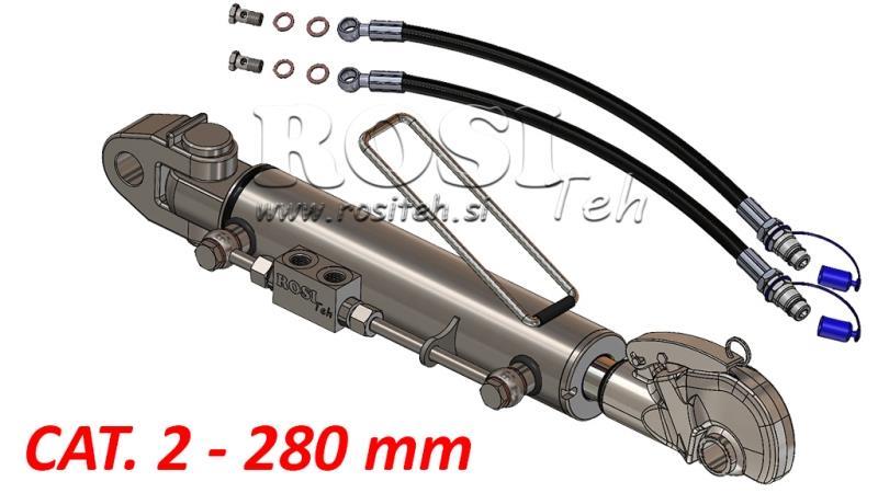 HYDRAULISCHER SPECIAL OBERLENKER - CAT. 2 - 63/35-280 (45-95 HP) (25,4 mm)