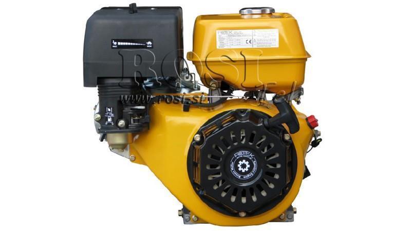 benzinski motor EG4-420cc-9.6kW-13.1HP-3,600 RPM-H-KW25x88.5-manualni start