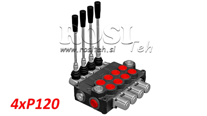 HYDRAULICKÝ VENTIL 4xP120