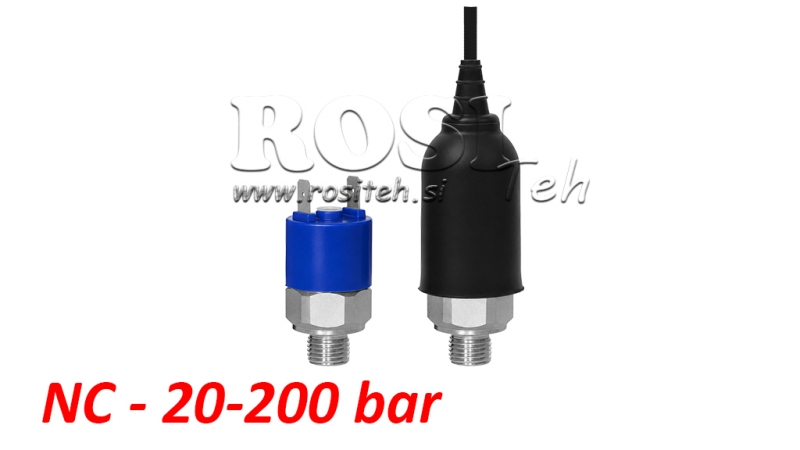 HYDRAULIC PRESSURE SWITCH K4 - NC 20-200 BAR (MAX. 300BAR)