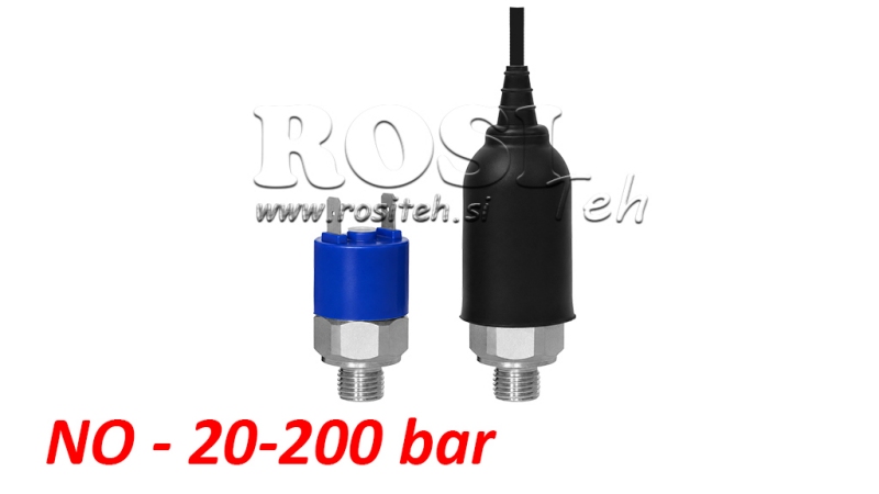 HYDRAULIC PRESSURE SWITCH K4 - NO 20-200 BAR (MAX. 300BAR)