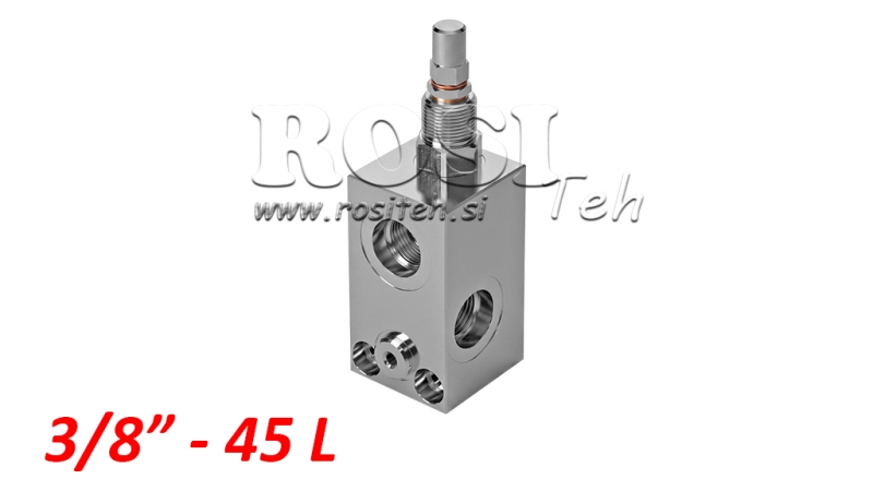 HYDRAULISCHE DRUKREGULATOR VMP 3/8 10-180 BAR - 45LIT