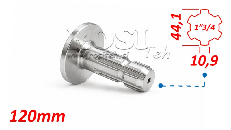 ΠΡΟΣΑΡΤΗΜΑ P.T.O. ΜΕ ΦΛΑΝΤΖΑ 1 3/4 L120