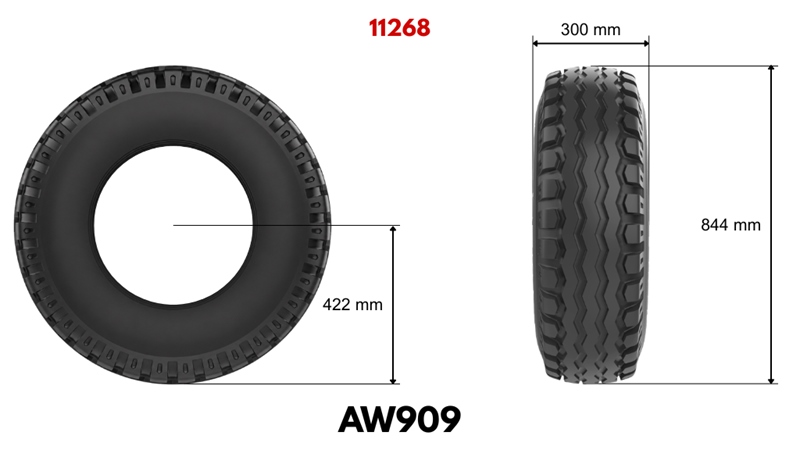 11,5/80-15,3 PNEUMATICO BKT AW909 14pl