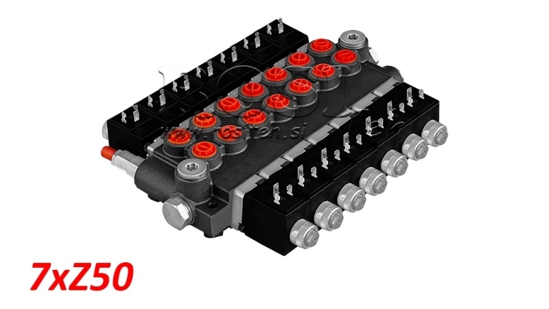 ELEKTROHYDRAULICZNY ZAWÓR MONOBLOKOWY 7xZ50