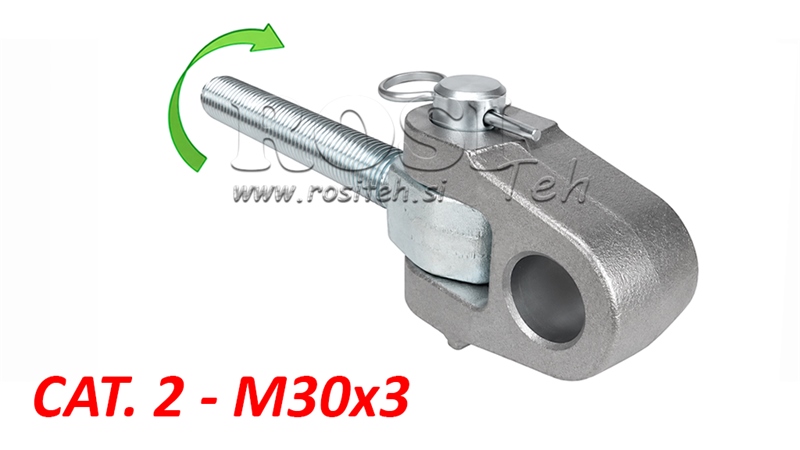 NAVOJNA KUKA SPECIAL KAT.2 ZA POTEZNICU M30X3
