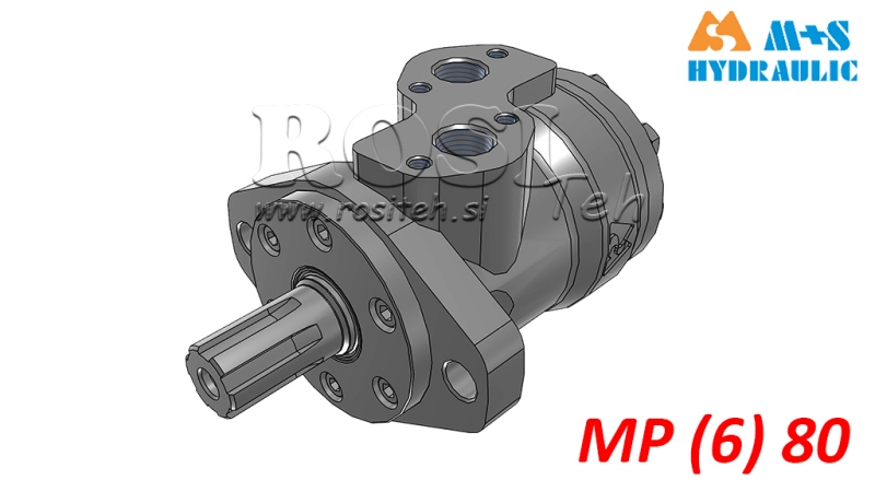MOTORE IDRAULICO MP 80 cc - 6 CAVE