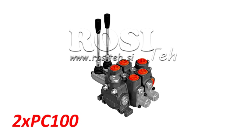 HYDRAULISCHE KLEP 2XPC100