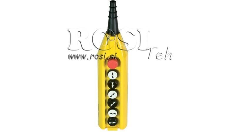 FERNSCHALTERSET 6 TASTEN IM GEHÄUSE OHNE KABEL