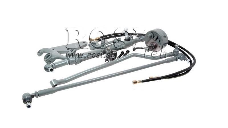 ZESTAW HYDRAULICZNEGO KIEROWANIA POMOCNICZEGO MASSEY FERGUSON 135 - Oś Płaska Org.Typ