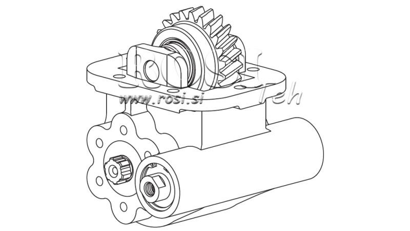 OUTPUT FOR HYDRAULIC PUMP - IVECO 2855