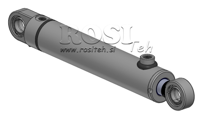 HYDRAULIC STEERING CYLINDER FIAT-NEW HOLLAND OEM-4997919, 4998944, 4998945, 5110840, 5125262