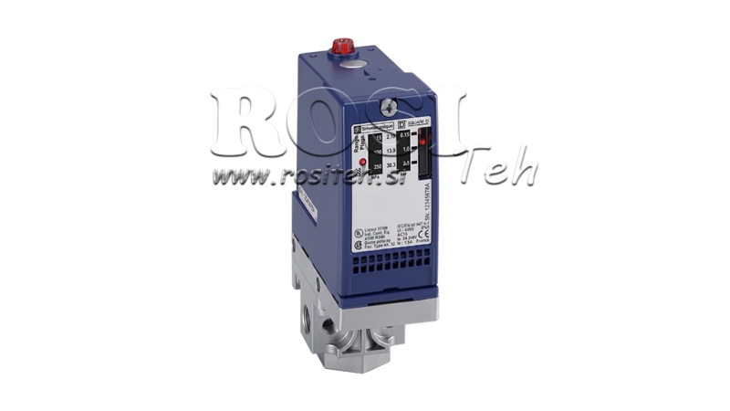 SINGLE ADJUSTABLE PRESSURE SWITCH 20-300BAR XMLA300D2S11