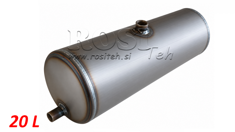 ALIEJŲ BAKAS IŠ METALO LAPO 20LIT FI200-680MM