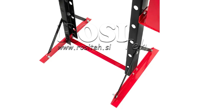 VERKSTED HYDRAULISK PRESSE FOR LAGER 20T - TO-HASTIGHETER