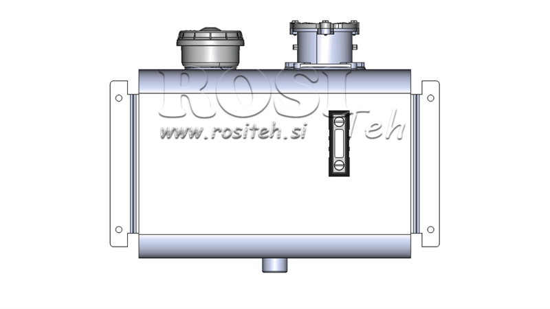 REZERVOR METALIC SUPERIOR 40 LIT 320X290X475MM