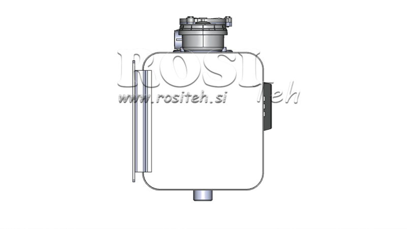 REZERVOR METALIC SUPERIOR 40 LIT 320X290X475MM