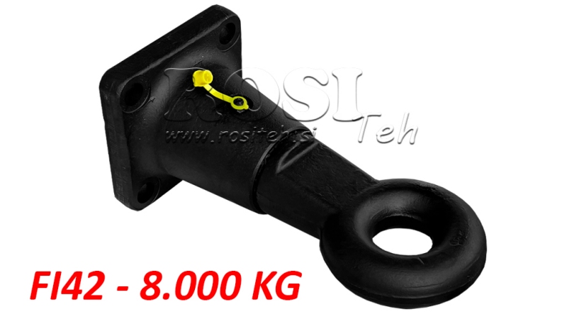 ROTATING TOWING HOOK Φ42 IN CASE 8.000/1.000KG